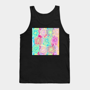 Geode Pastel Abstract Art by Orchid 15 Tank Top